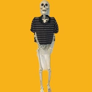 Cropped striped shirt